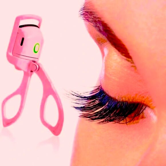 Bliss Heated Eyelash Curler in Hot Pink Rechargeable NIB - Picture 7 of 11